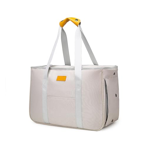 bebeibon Einzelne Schulter Haustier Tasche, Haustier Transport Tasche, Large Off White von bebeibon