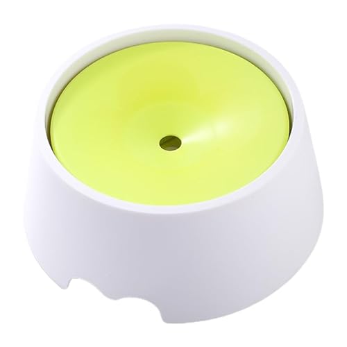 Indoor Outdoor Hundenapf, Splash Travel Floating Cats Bowl Feeder Wasserspender mit Stabiler Basis, Haustier Wassernapf, Katze Hund Feeder, Cooling Dog Pet Water Dish für Kleine Welpen Mittlere von bellv