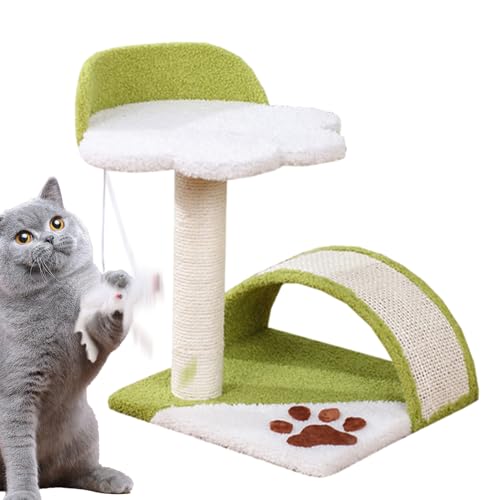 Katzenbaum für Indoor-Katzen, Katzenspielzeug, Katzenspielzeug, Katzenspielzeug, Kratzbrett, Sisal-Kratzbrett, Krallenschleifen, Sisal-Katzenbaumturm für Kätzchen Bellv von bellv