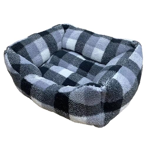 Kuschelbett für Haustiere, gemütliches Hundebett, großes Sofa, rutschfeste beruhigende orthopädische Hundebett, waschbar Schlafsofa für Haustiere, Hundebett mit Stützseiten, stilvolles Hundebett für von bellv