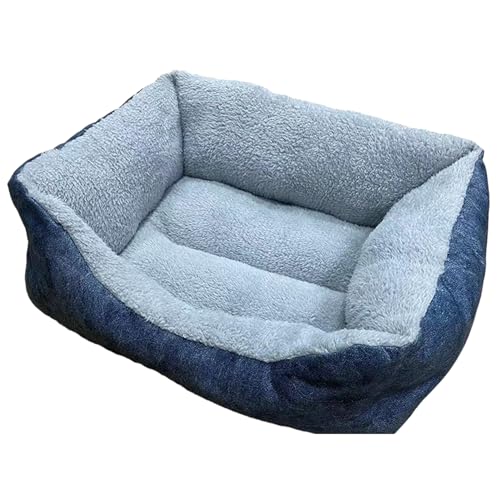 Kuschelbett für Haustiere, gemütliches Hundebett, großes Sofa, rutschfeste beruhigende orthopädische Hundebett, waschbar Schlafsofa für Haustiere, Hundebett mit Stützseiten, stilvolles Hundebett für von bellv