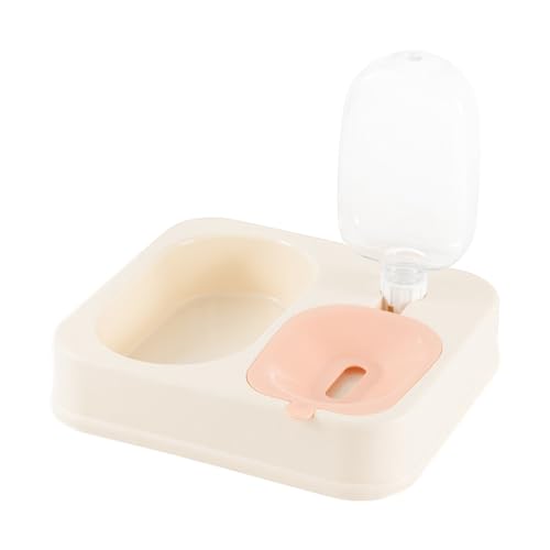 Pet Feeder Waterer, Automatischer großer Wasserspender für Haustiere, leistungsstarke Kapazität, Gummi-Spender, rutschfeste Unterseite, Futterspender, Wassernapf für kleine und mittelgroße Hunde von bellv