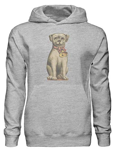 A Puppy Dog with a Bell Pullover mit Kapuze X-Large von benefitclothing