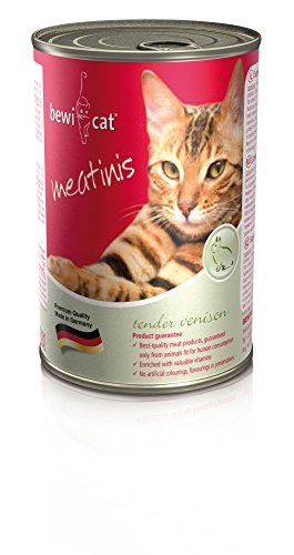 bewi cat Meatinis mit zartem Wild 12 x 400g von bewi cat