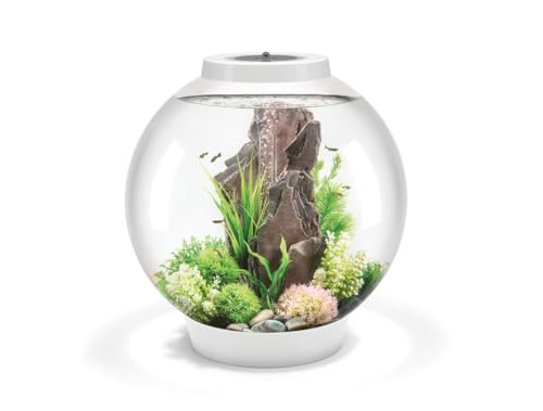 biOrb Classic 60 MCR weiß - Tabletop Aquarium für Elegante Designvarianten, mit patentiertem Filtersystem von biOrb