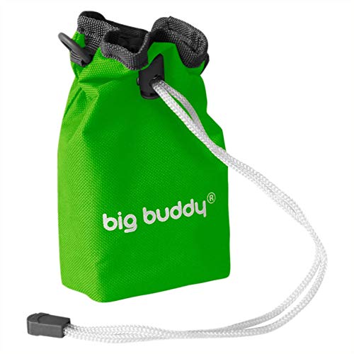 SNACKTASCHE FUTTERBEUTEL LECKERLIETASCHE HUNDETRAINING DESIGN GRÜN von big buddy