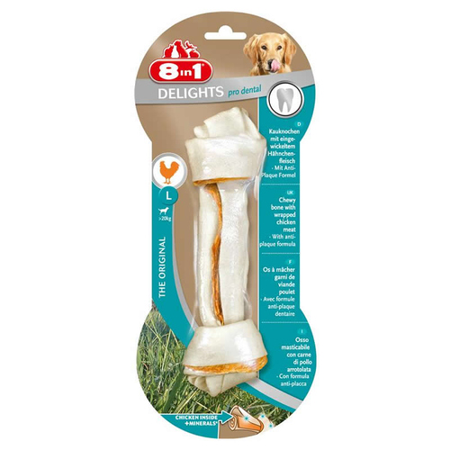 8in1 Dental Delights Kauknochen L 8in1 Dental Delights Kauknochen L