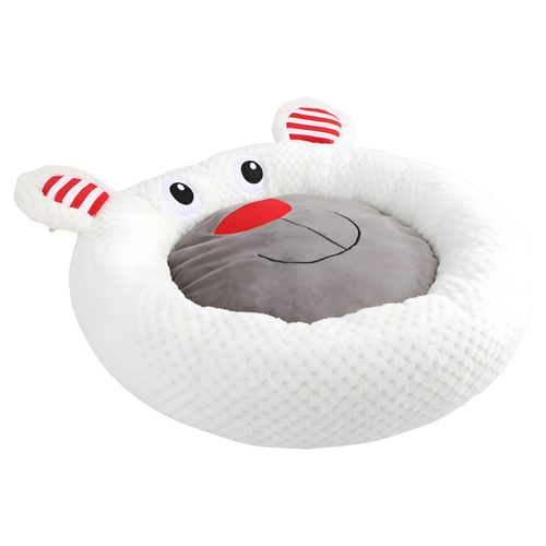 AFP Hundebett Happy Holidays Merry Comfortable Bed Eisbär AFP Hundebett Happy Holidays Merry Comfortable Bed Eisbär