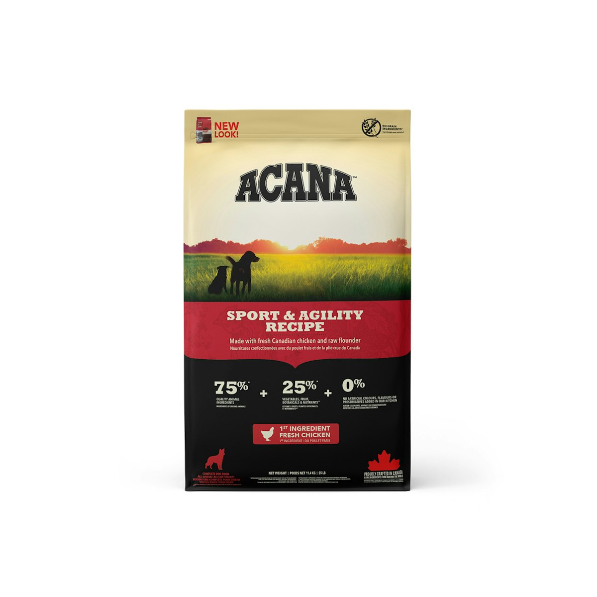 Acana Dog Sport + Agility Hundetrockenfutter 11,4 Kilogramm