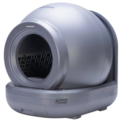 Beeztees Automatische Katzentoilette Moeza grau Beeztees Automatische Katzentoilette Moeza grau