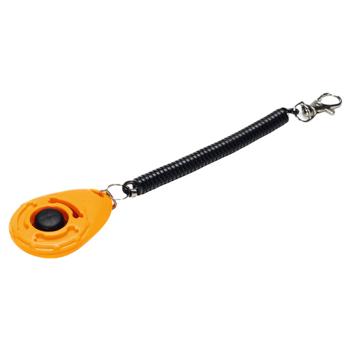 Beeztees Clicker zum Hundetraining Jur orange Beeztees Clicker zum Hundetraining Jur orange