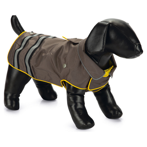 Beeztees Hunde-Regenmantel Seja grau, Größe: 40 cm Beeztees Hunde-Regenmantel Seja grau, Größe: 40 cm