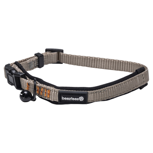 Beeztees Katzenhalsband Parinca aus Nylon grau Beeztees Katzenhalsband Parinca aus Nylon grau
