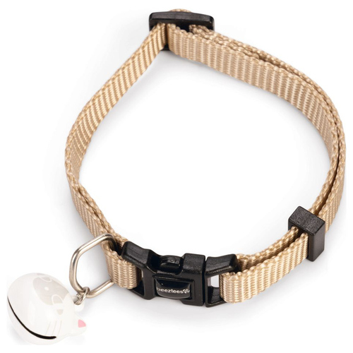 Beeztees Katzenhalsband Uni Nylon beige Beeztees Katzenhalsband Uni Nylon beige