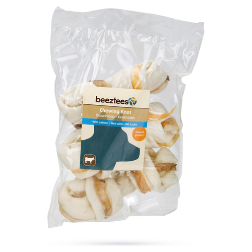 Beeztees Kauknoten Lachs 6 x 3 Stück / Sparpaket Beeztees Kauknoten Lachs 6 x 3 Stück / Sparpaket