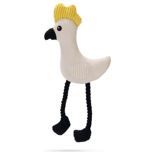 Beeztees Plüschspielzeug Papagei Parki weiß Beeztees Plüschspielzeug Papagei Parki weiß