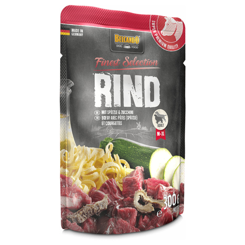 Belcando Rind mit Spätzle und Zucchini 300 g Belcando Rind mit Spätzle und Zucchini 300 g