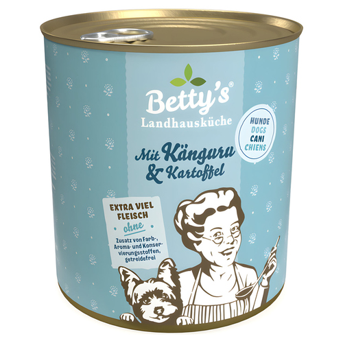 Bettys Landhausküche Känguru + Kartoffel 800 g Bettys Landhausküche Känguru + Kartoffel 800 g