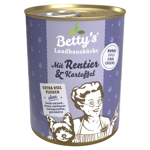 Bettys Landhausküche Rentier & Kartoffel 400 g Bettys Landhausküche Rentier & Kartoffel 400 g