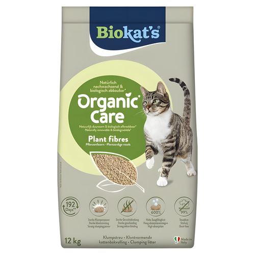 Biokats Organic Care Plant fibres 12 kg Biokats Organic Care Plant fibres 12 kg