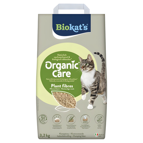 Biokats Organic Care Plant fibres 3,2 kg Biokats Organic Care Plant fibres 3,2 kg