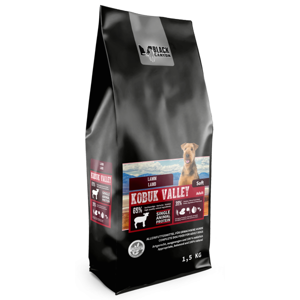 Black Canyon Hunde Trockenfutter mit Lamm Kobuk Valley Soft - 5kg Black Canyon Hunde Trockenfutter mit Lamm Kobuk Valley Soft - 5kg