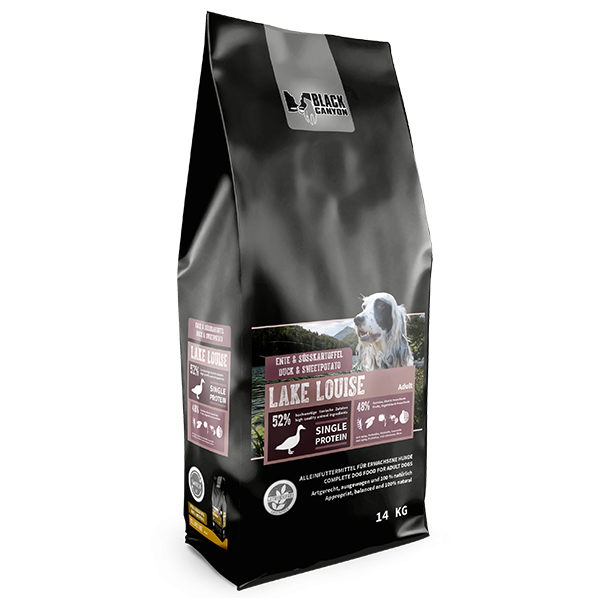 Black Canyon Trockenfutter Hund+Ente Lake Louise - 1,5kg Black Canyon Trockenfutter Hund+Ente Lake Louise - 1,5kg