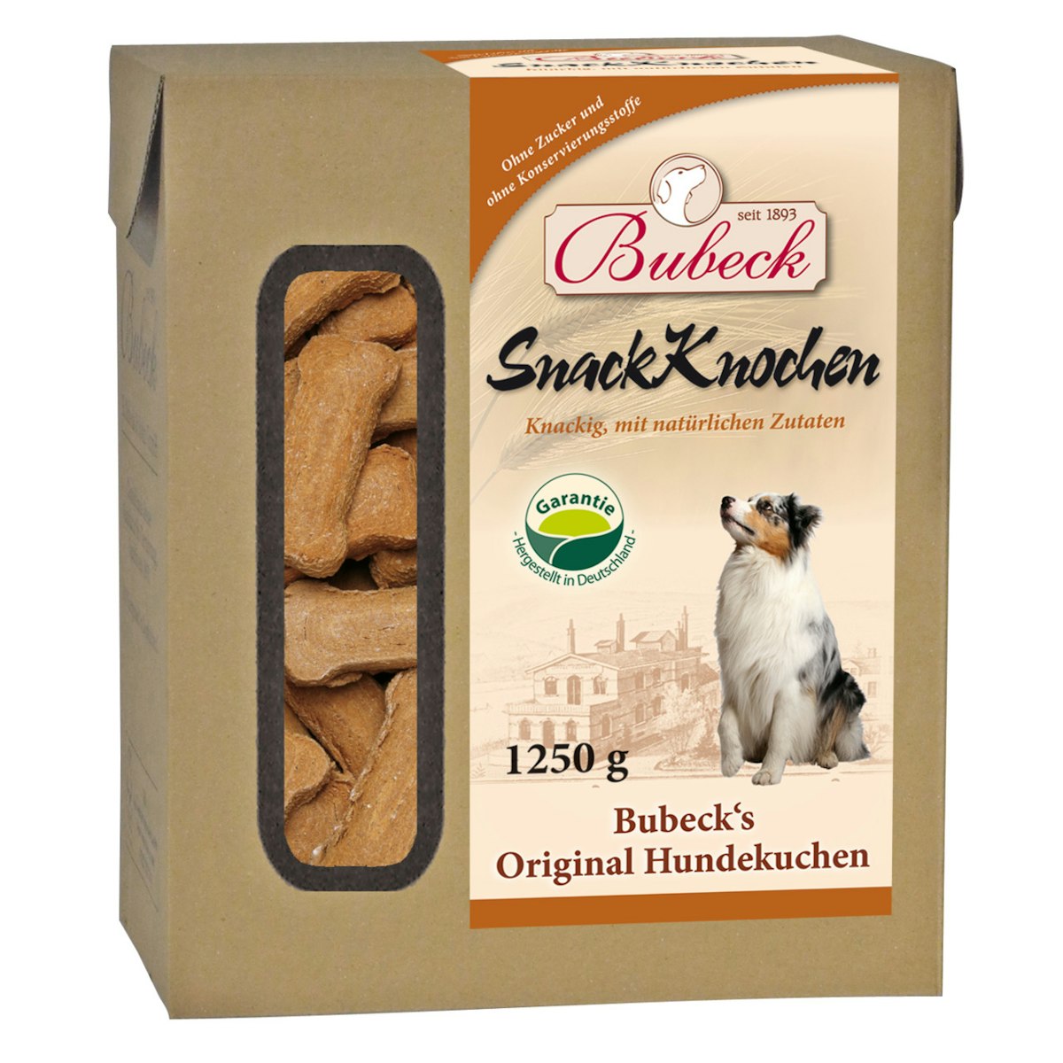 Bubeck Snack Knochen Hundesnack 10 Kilogramm