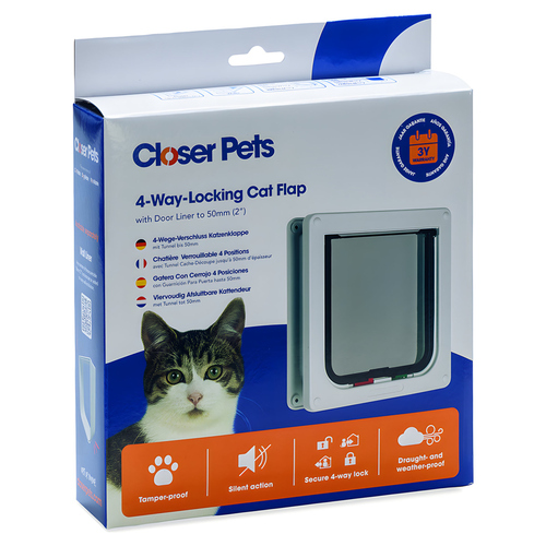 Cat Mate Katzenklappe 235W weiß Cat Mate Katzenklappe 235W weiß