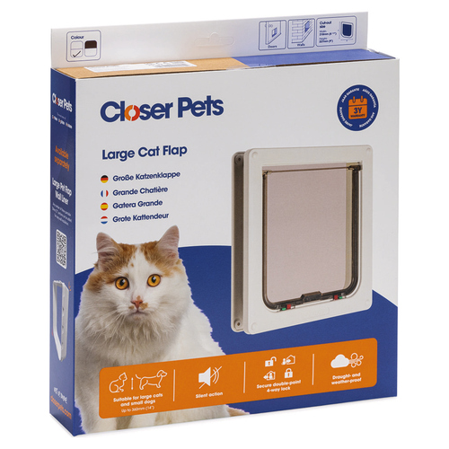 Cat Mate Katzentür groß 221W weiß Cat Mate Katzentür groß 221W weiß