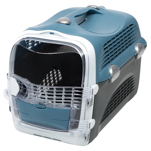 Catit Cabrio Transportbox blau/grau Catit Cabrio Transportbox blau/grau