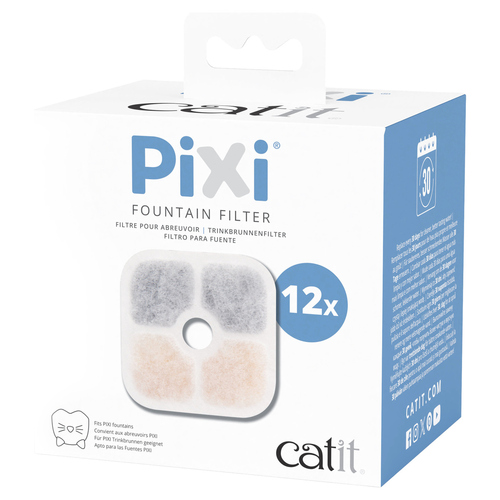 Catit Pixi Fountain Filter 12er-Pack Catit Pixi Fountain Filter 12er-Pack