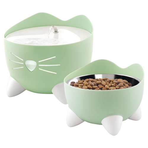 Catit Pixi Trinkbrunnen Combo Kit grün Catit Pixi Trinkbrunnen Combo Kit grün