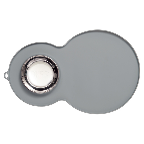 Catit Silikonmatte Erdnuss grau Catit Silikonmatte Erdnuss grau