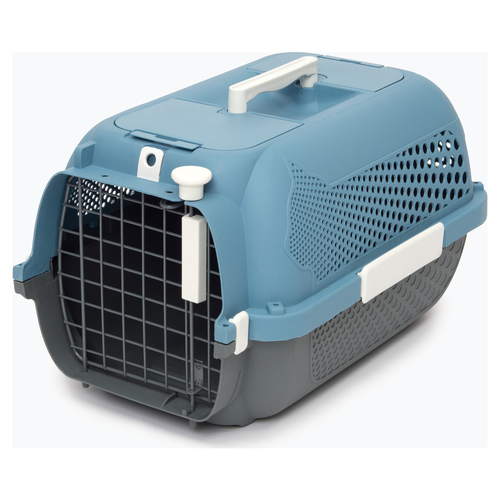 Catit Transportbox Voyageur blau-grau, Größe: M Catit Transportbox Voyageur blau-grau, Größe: M