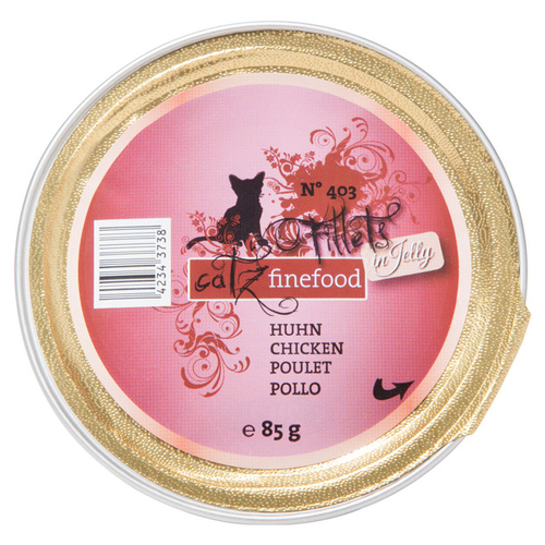 catz finefood Fillets No. 403 Huhn 85 g - 12 Stück catz finefood Fillets No. 403 Huhn 85 g - 12 Stück