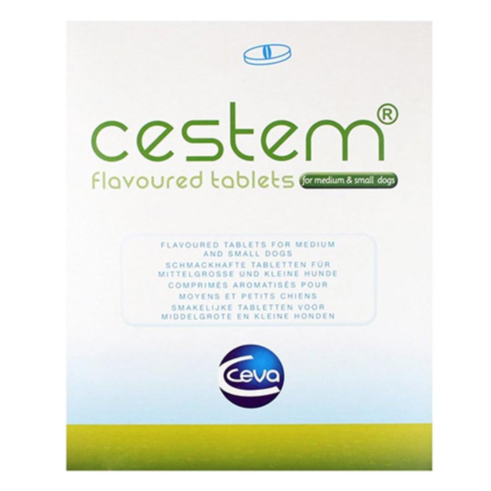 Cestem Flavored Tablets For Large Dogs 8 Tablets