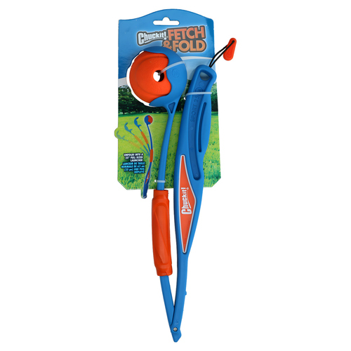 Chuckit! Hundespielzeug Fetch & Fold Launcher, Größe: Mini Chuckit! Hundespielzeug Fetch & Fold Launcher, Größe: Mini