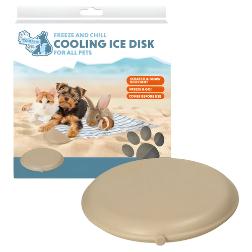 CoolPets Kühlunterlage Cooling Disc beige CoolPets Kühlunterlage Cooling Disc beige
