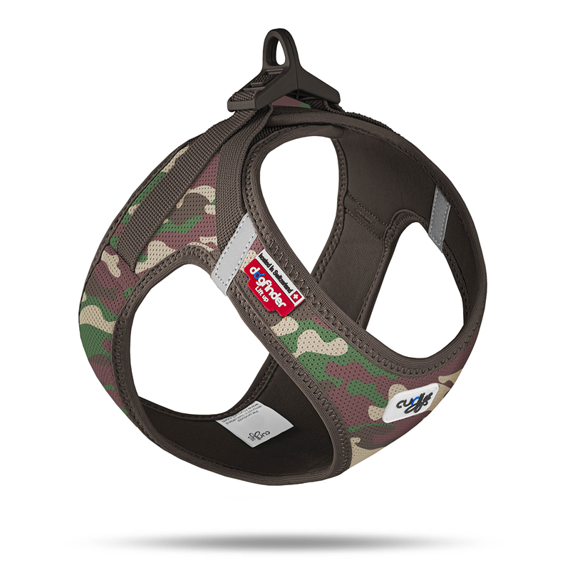Curli Clasp Vest Geschirr Air-Mesh Camo - XS Curli Clasp Vest Geschirr Air-Mesh Camo - XS