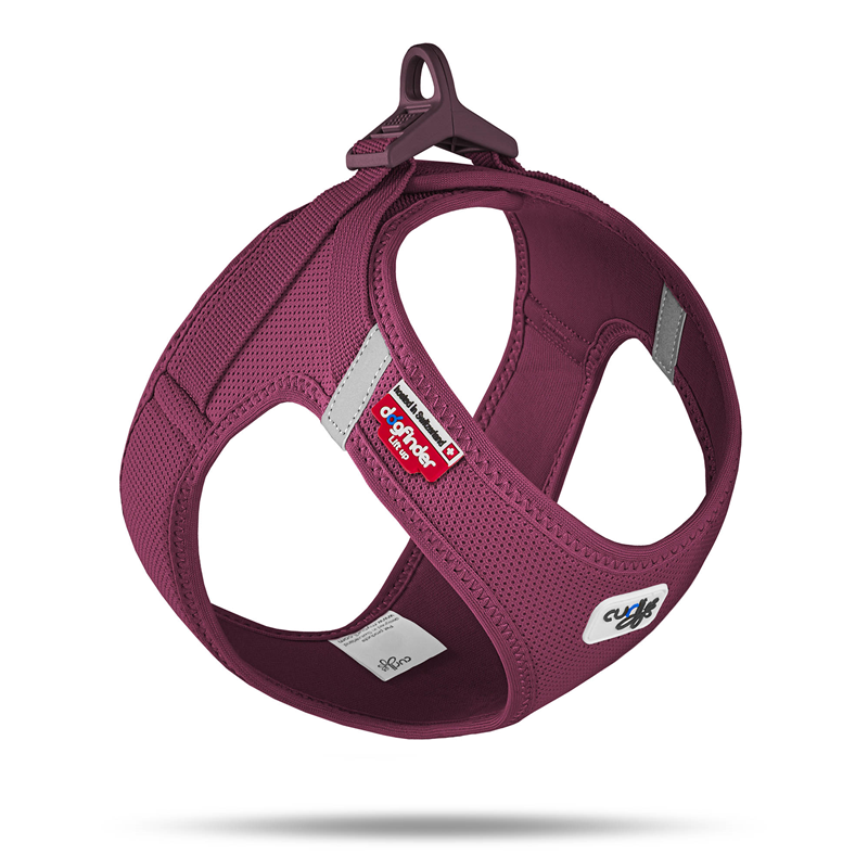 Curli Clasp Vest Geschirr Air-Mesh Ruby - 3XS Curli Clasp Vest Geschirr Air-Mesh Ruby - 3XS