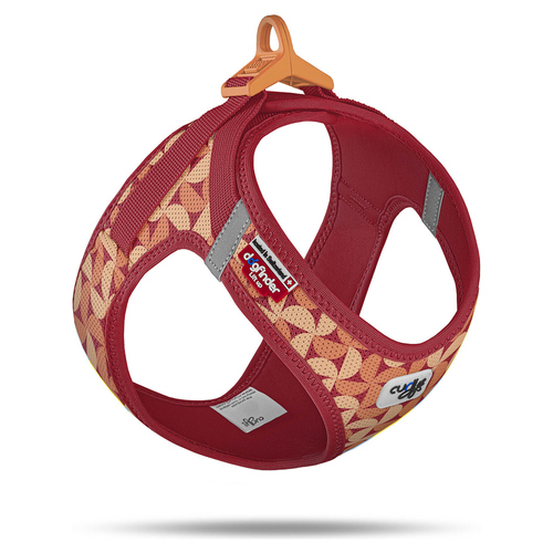 Curli Vest Harness Air-Mesh Geschirr LE26 SemiCircle rot, Größe: XS Curli Vest Harness Air-Mesh Geschirr LE26 SemiCircle rot, Größe: XS