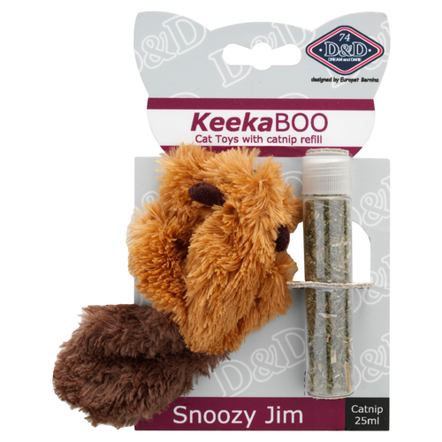 D&D Katzenspielzeug Snoozy Jim mit Katzenminze D&D Katzenspielzeug Snoozy Jim mit Katzenminze