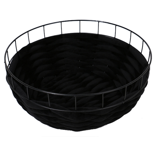 D&D Metallkorb Ferry Fleece schwarz, Größe: S D&D Metallkorb Ferry Fleece schwarz, Größe: S