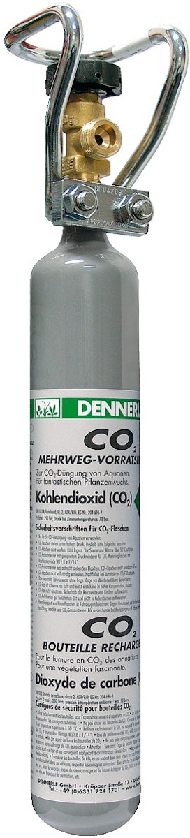 DENNERLE CO2 Mehrweg-Flasche 500g Vorratsflasche