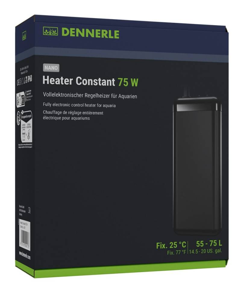 DENNERLE Heater Constant Regelheizer 75 Watt