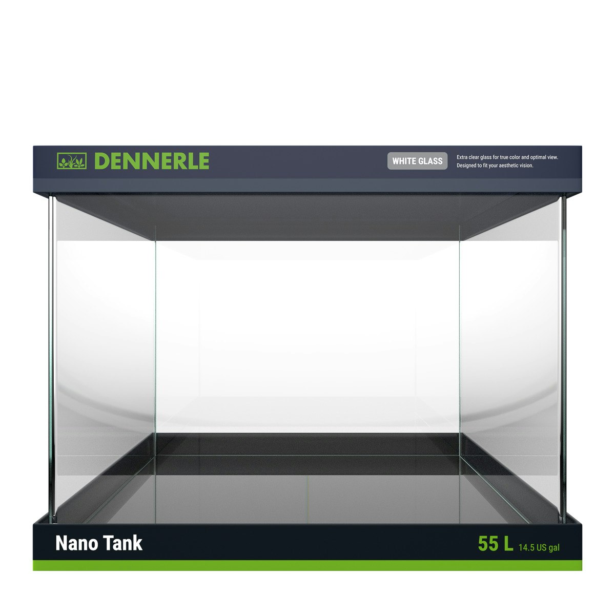 DENNERLE Nano Scaper's Tank Weißglas Aquariumset 55 Liter