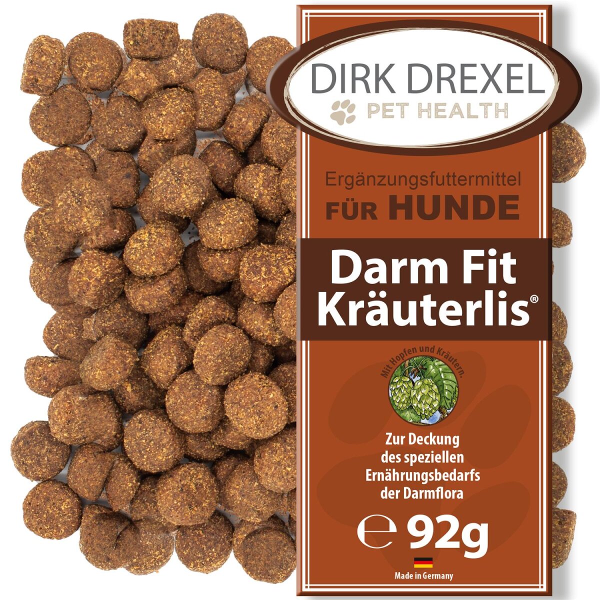 Darm Fit Kräuterlis für Hunde 92g für eine positive Darmflora