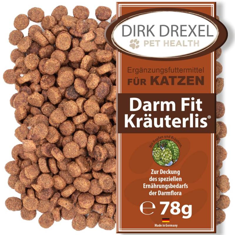 Darm Fit Kräuterlis für Katzen 78g für ein positive Darmflora