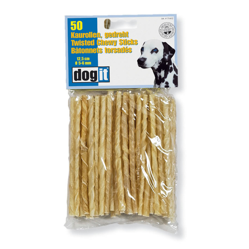 Dogit Kaurollen gedreht 50er Pack Dogit Kaurollen gedreht 50er Pack
